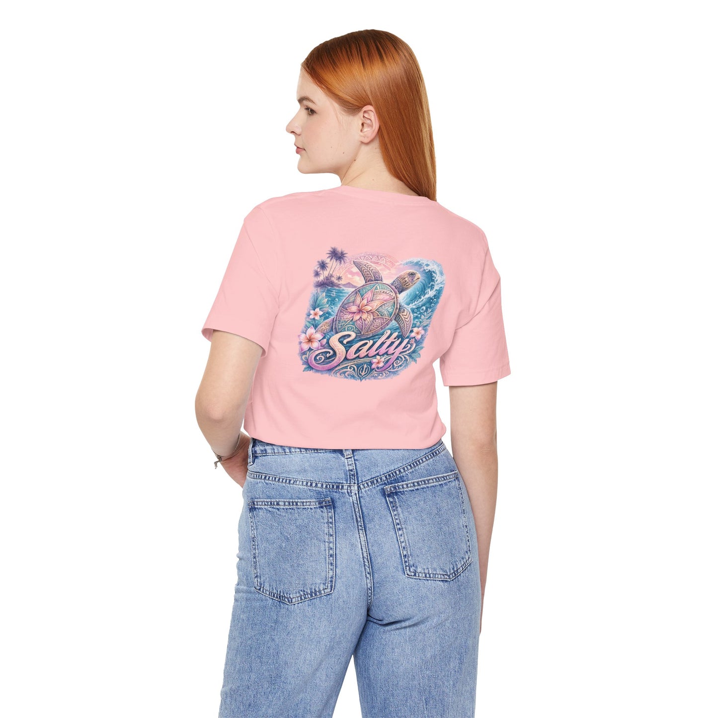 Salty Sea Turtle Graphic Tee — Tropical Beach Vibes Shirt