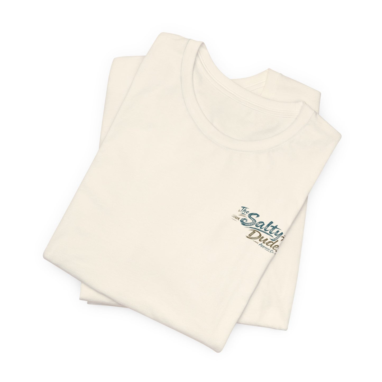 Dolphin Salty Ocean Tee — Coastal Surf Graphic T-Shirt