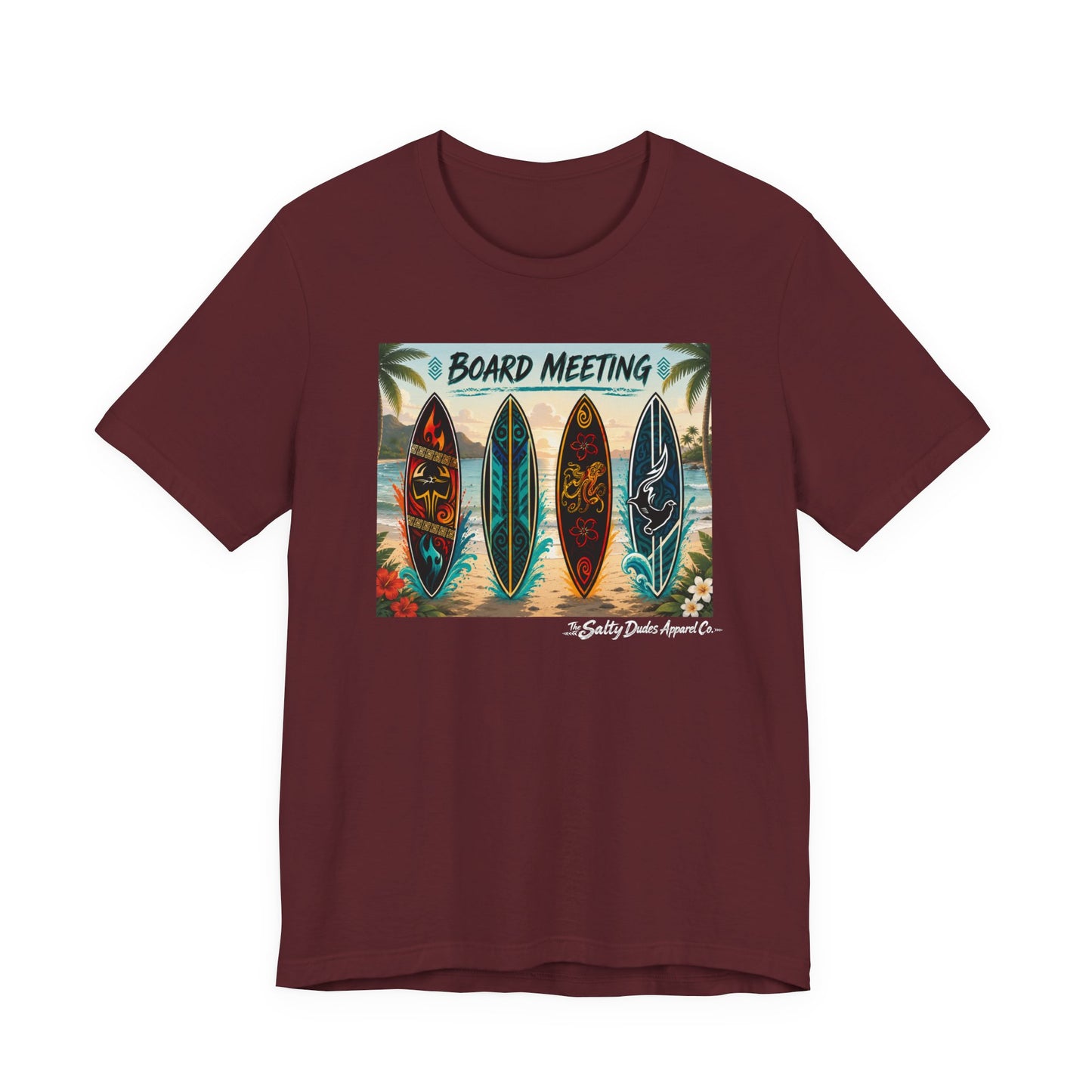Board Meeting Surfboard Tee – Vintage Beach Surf T‑Shirt