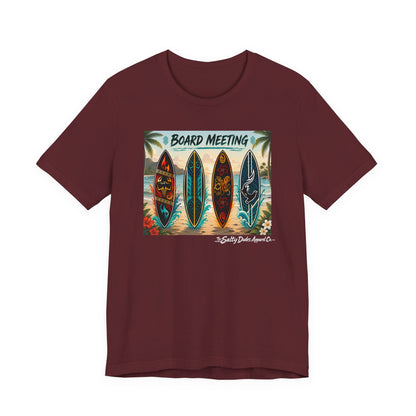 Board Meeting Surfboard Tee – Vintage Beach Surf T‑Shirt