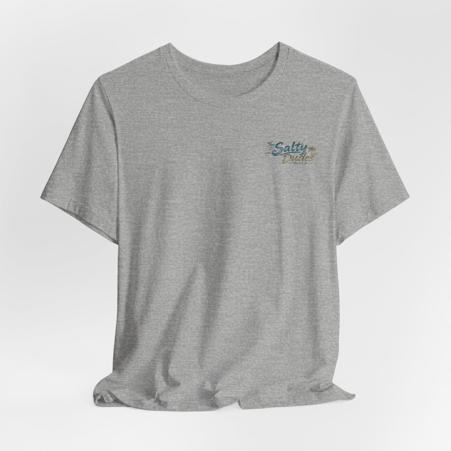 Salty Shark Tee | Shark Graphic T-Shirt, Coastal Beach Design