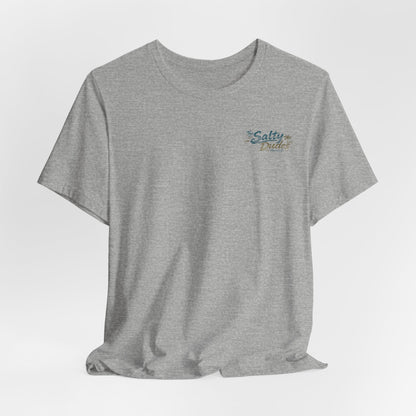 Salty Shark Tee | Shark Graphic T-Shirt, Coastal Beach Design