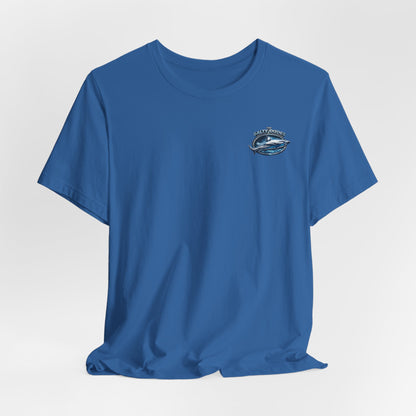 Salty Shark Tee — Ocean Shark Fin Graphic T-Shirt