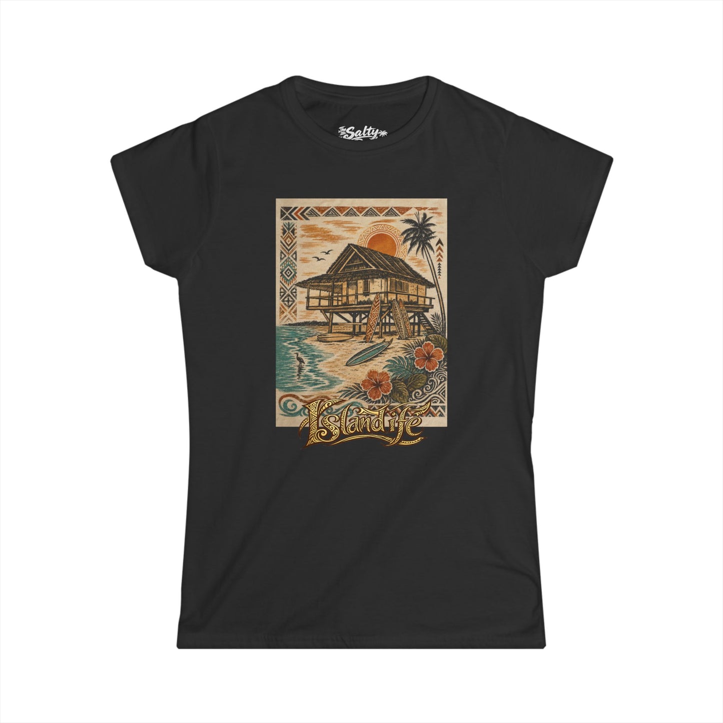 Women's Island Life Tee - Beach Island Life