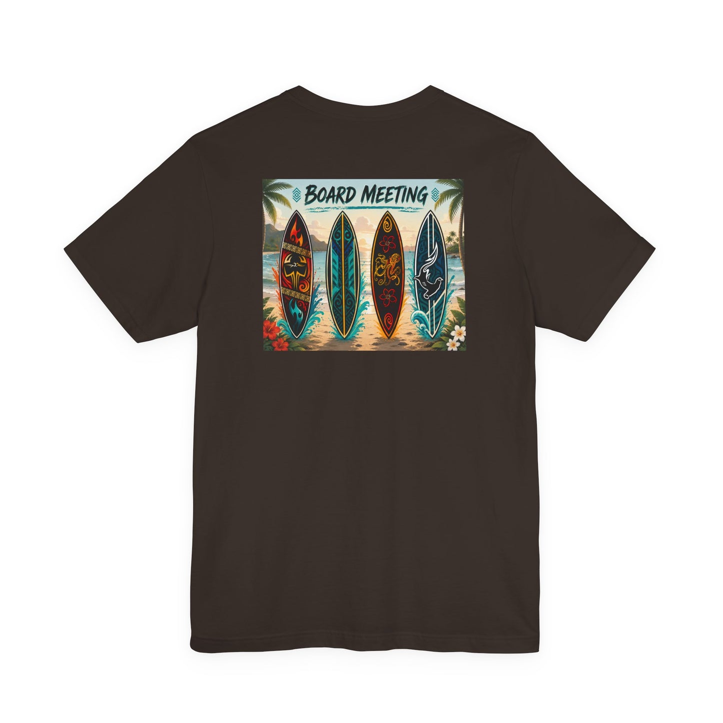 Board Meeting Surf T‑Shirt — Vintage Beach Surfboards Tee