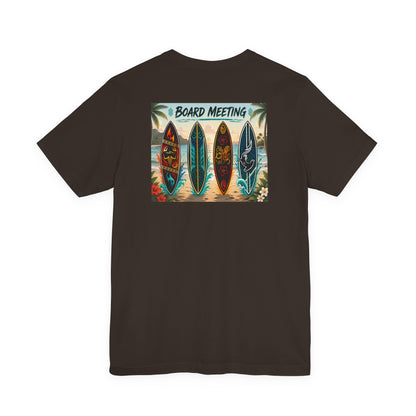 Board Meeting Surf T‑Shirt — Vintage Beach Surfboards Tee