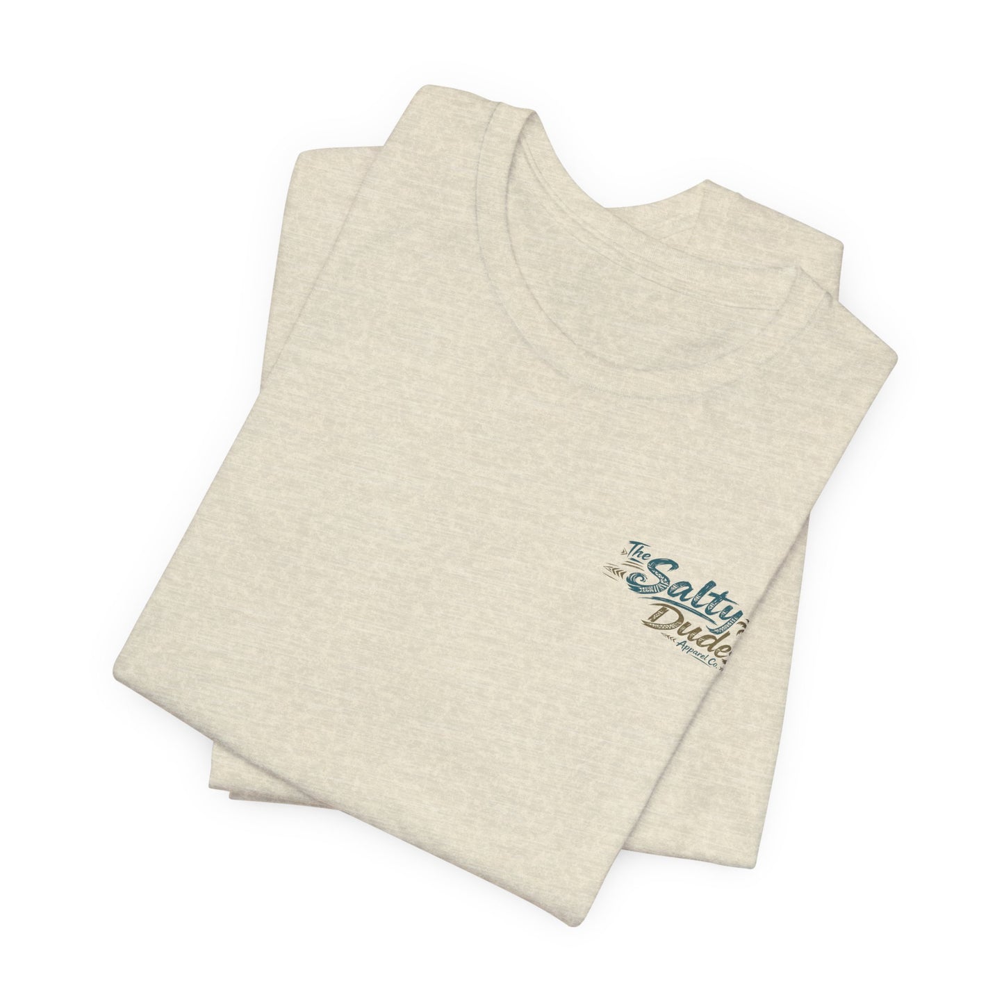 Salty Shark Tee | Shark Graphic T-Shirt, Coastal Beach Design
