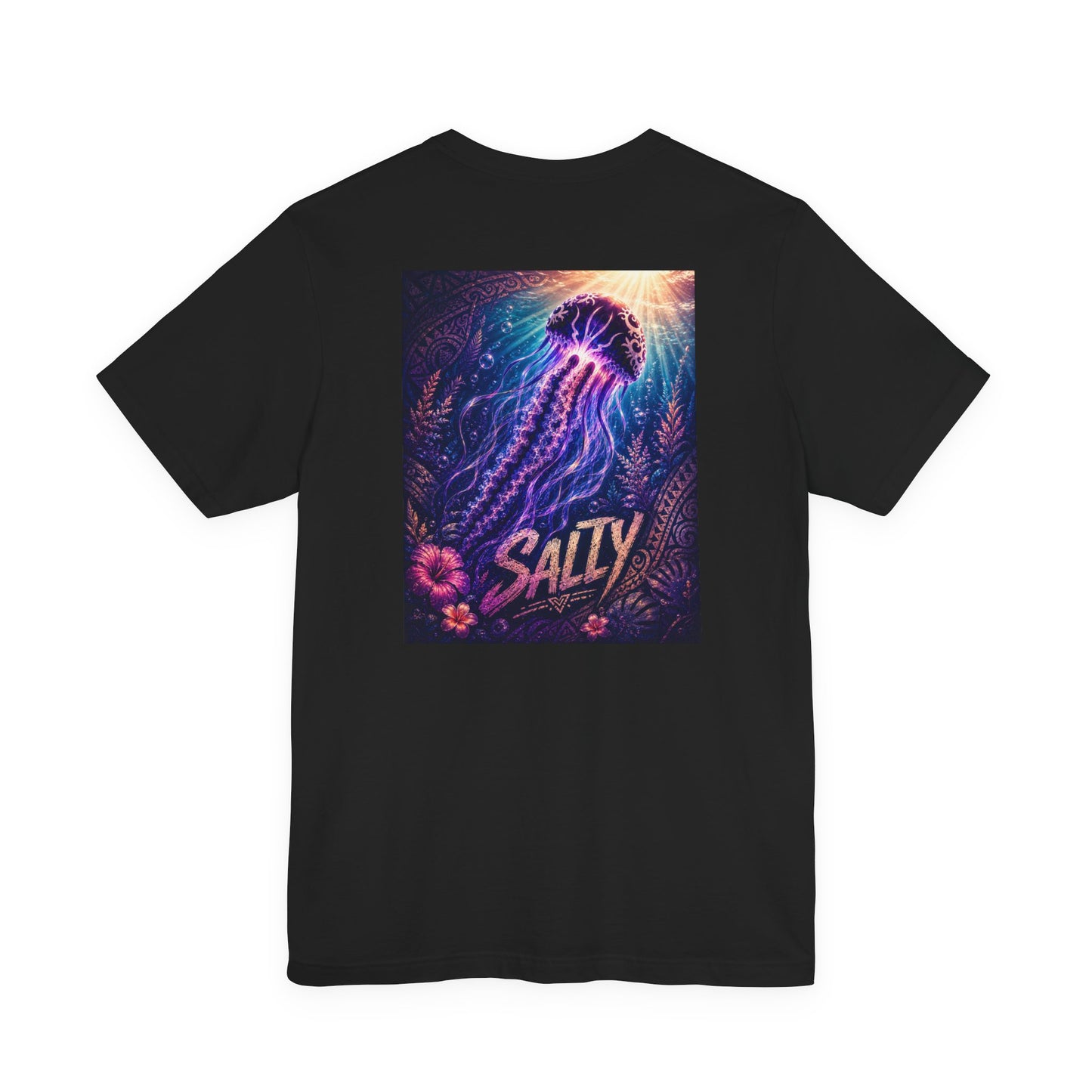Salty Jellyfish T‑Shirt — Retro Ocean Graphic Tee