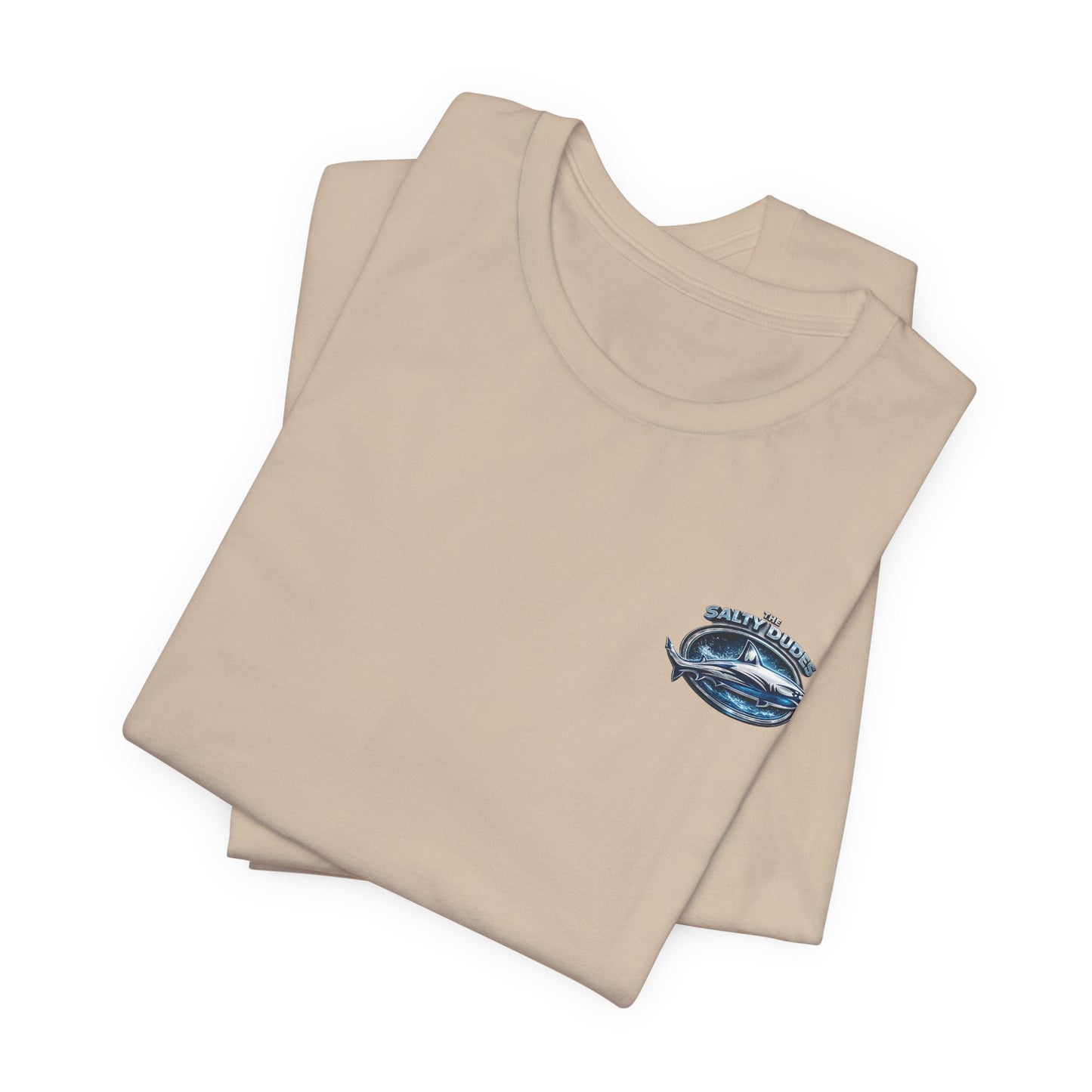 Salty Shark Tee — Ocean Shark Fin Graphic T-Shirt