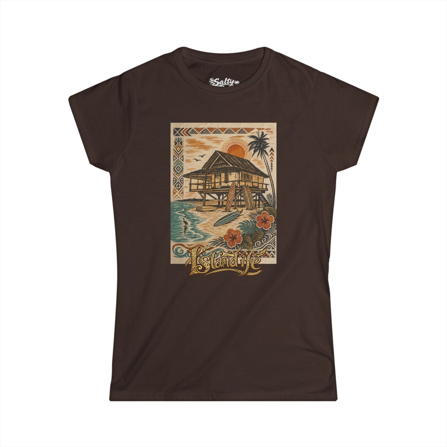 Women's Island Life Tee - Beach Island Life