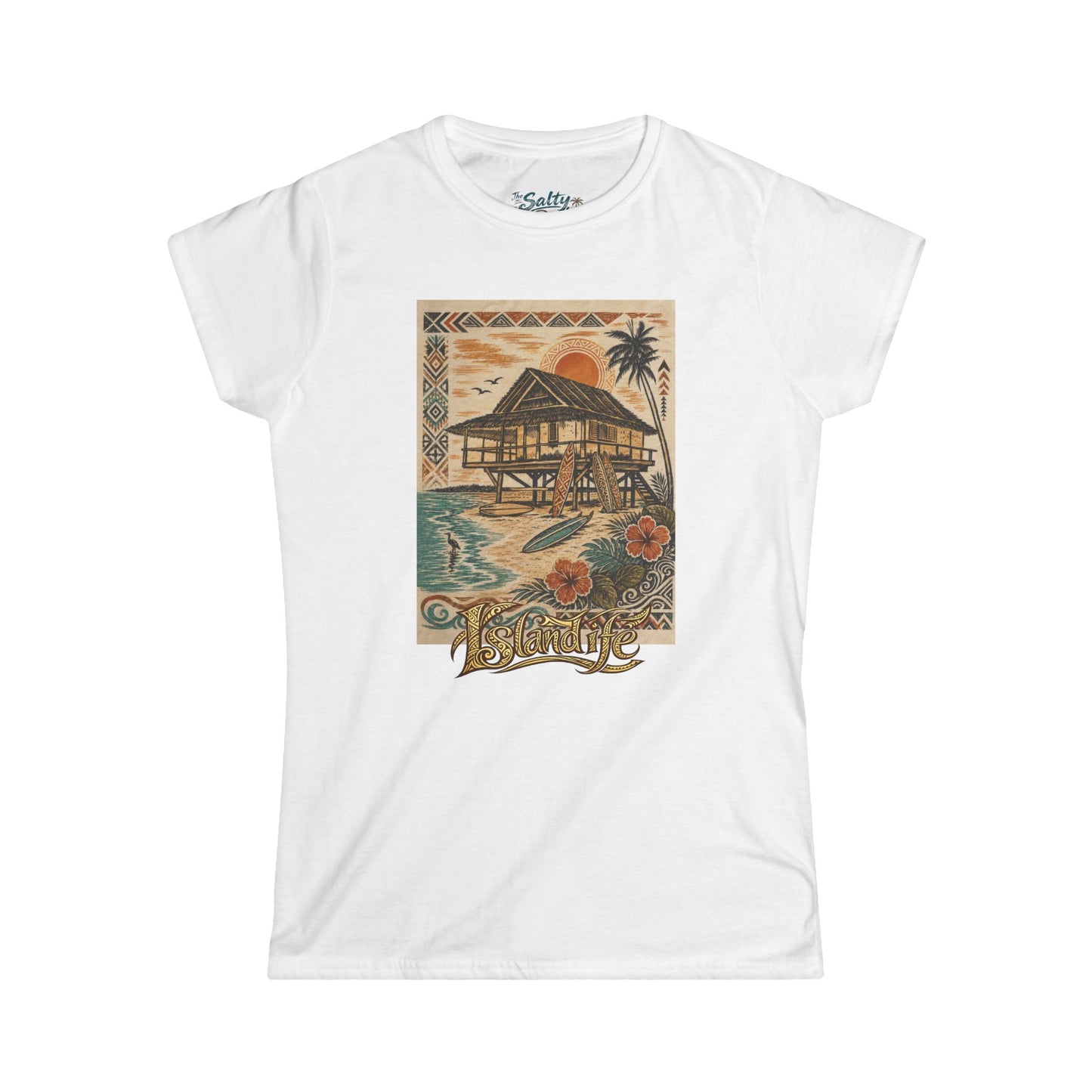 Women's Island Life Tee - Beach Island Life