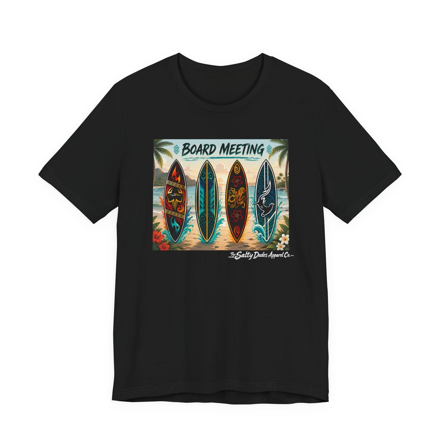 Board Meeting Surfboard Tee – Vintage Beach Surf T‑Shirt