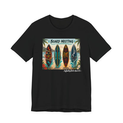 Board Meeting Surfboard Tee – Vintage Beach Surf T‑Shirt