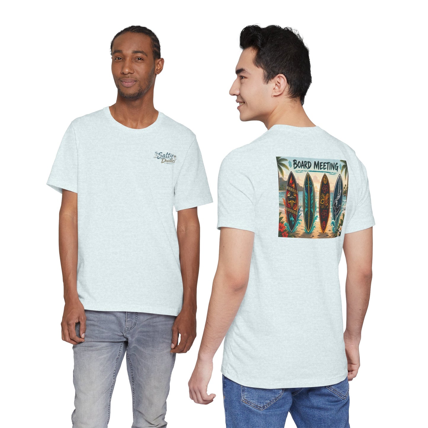 Board Meeting Surf T‑Shirt — Vintage Beach Surfboards Tee
