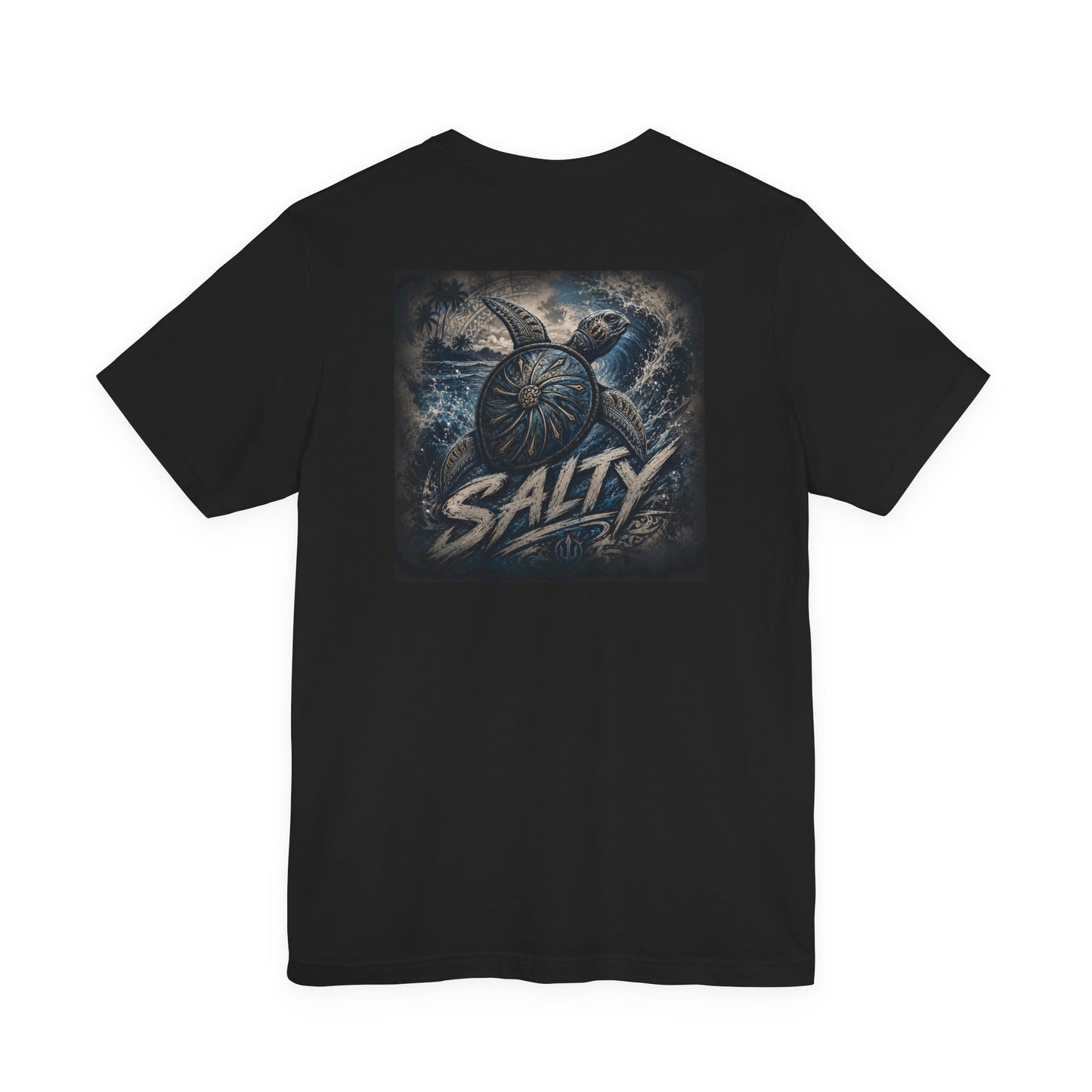 Salty Sea Turtle Graphic Tee — Coastal Surf Vibes