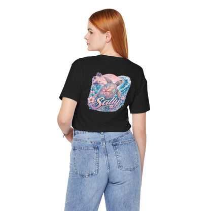 Salty Sea Turtle Graphic Tee — Tropical Beach Vibes Shirt