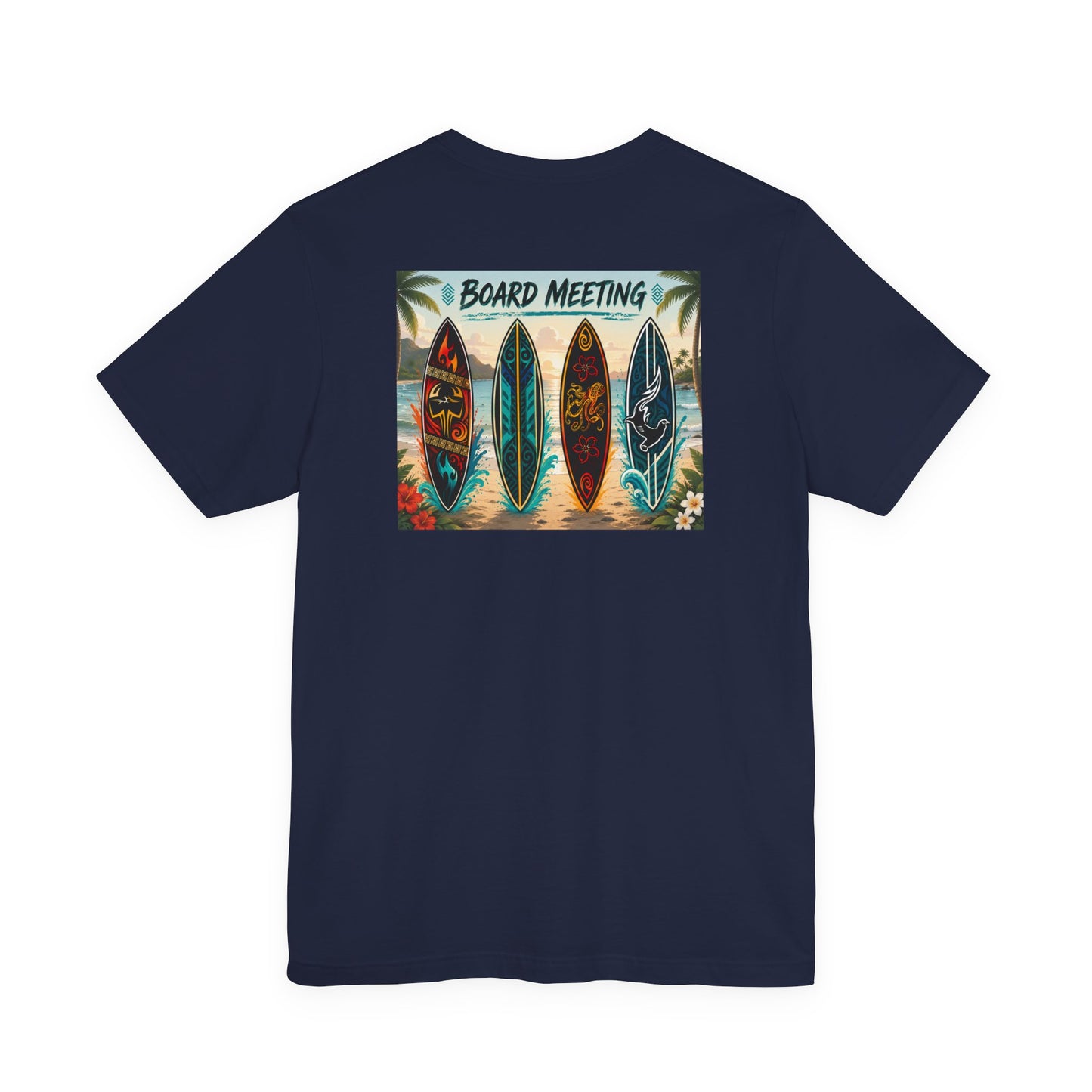 Board Meeting Surf T‑Shirt — Vintage Beach Surfboards Tee