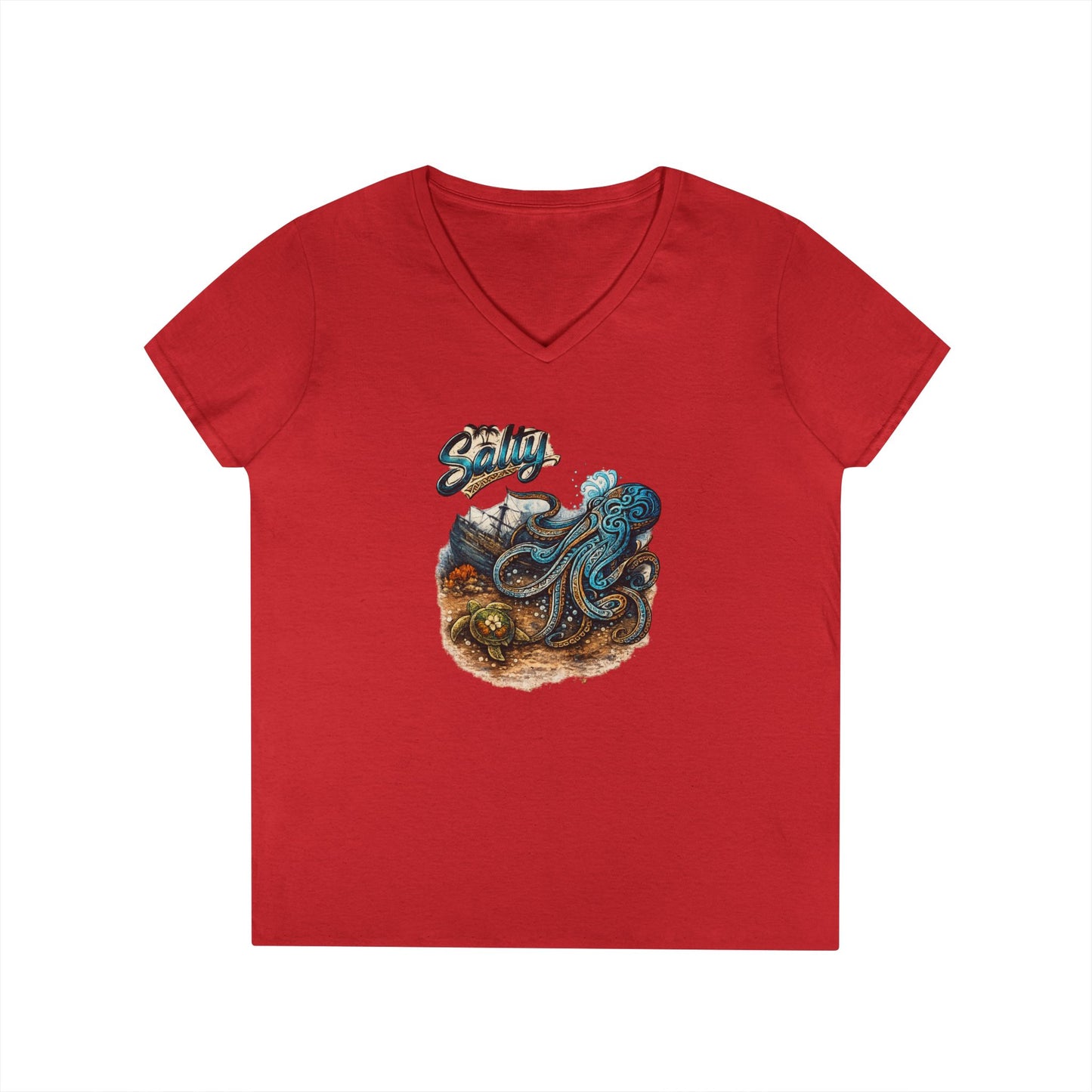 Ladies' V-Neck T-Shirt