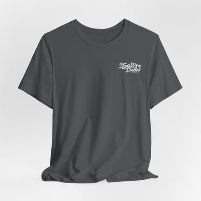 Salty Shark Tee | Shark Graphic T-Shirt, Coastal Beach Design