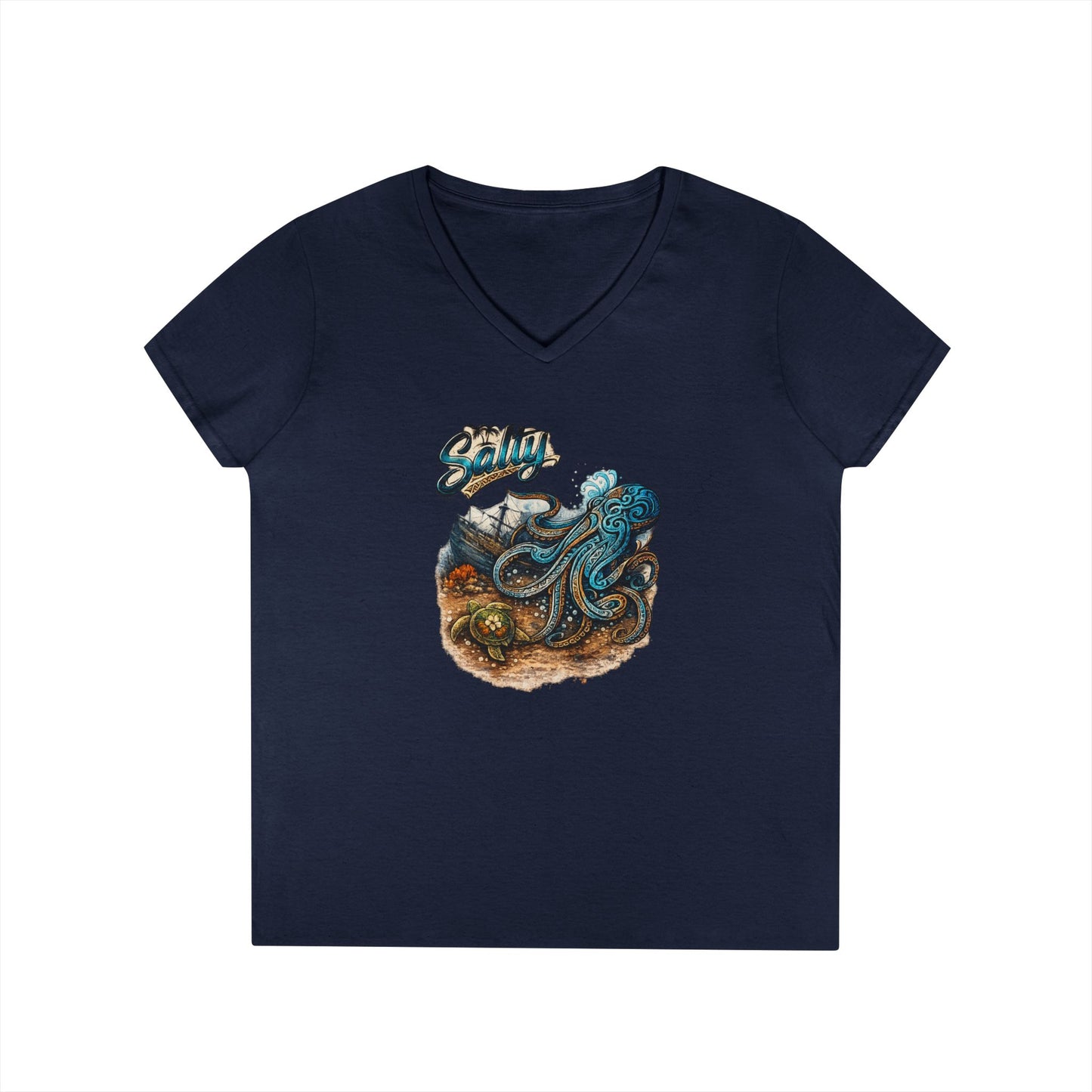 Ladies' V-Neck T-Shirt
