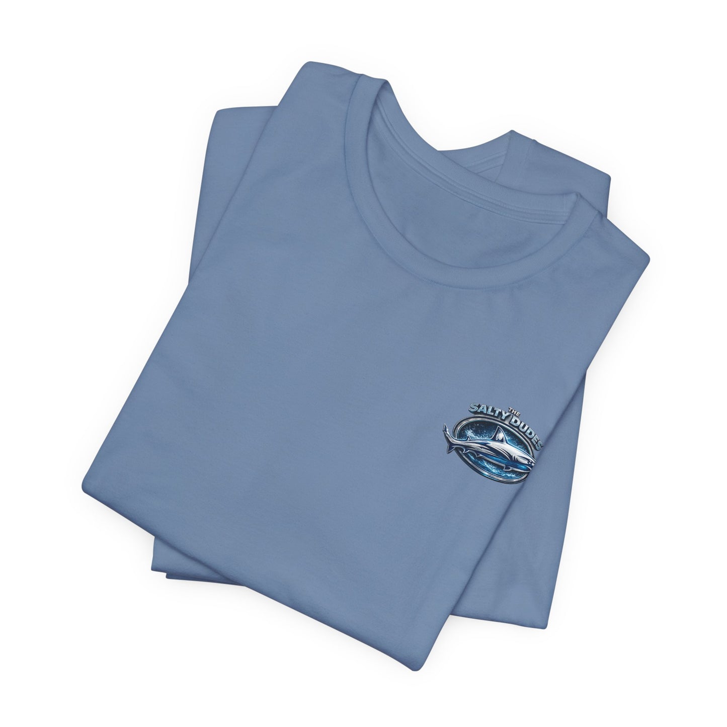 Salty Shark Tee — Ocean Shark Fin Graphic T-Shirt