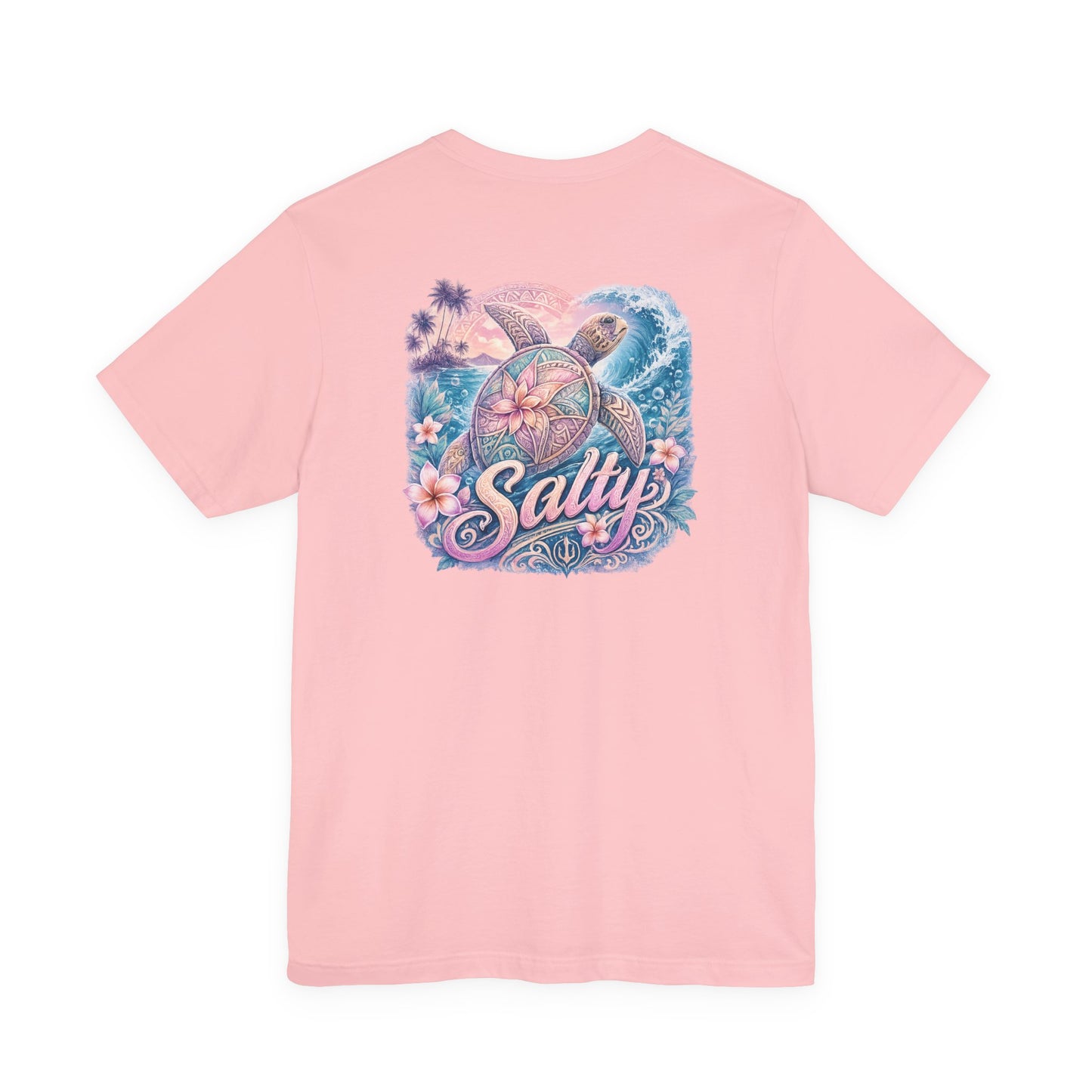 Salty Sea Turtle Graphic Tee — Tropical Beach Vibes Shirt