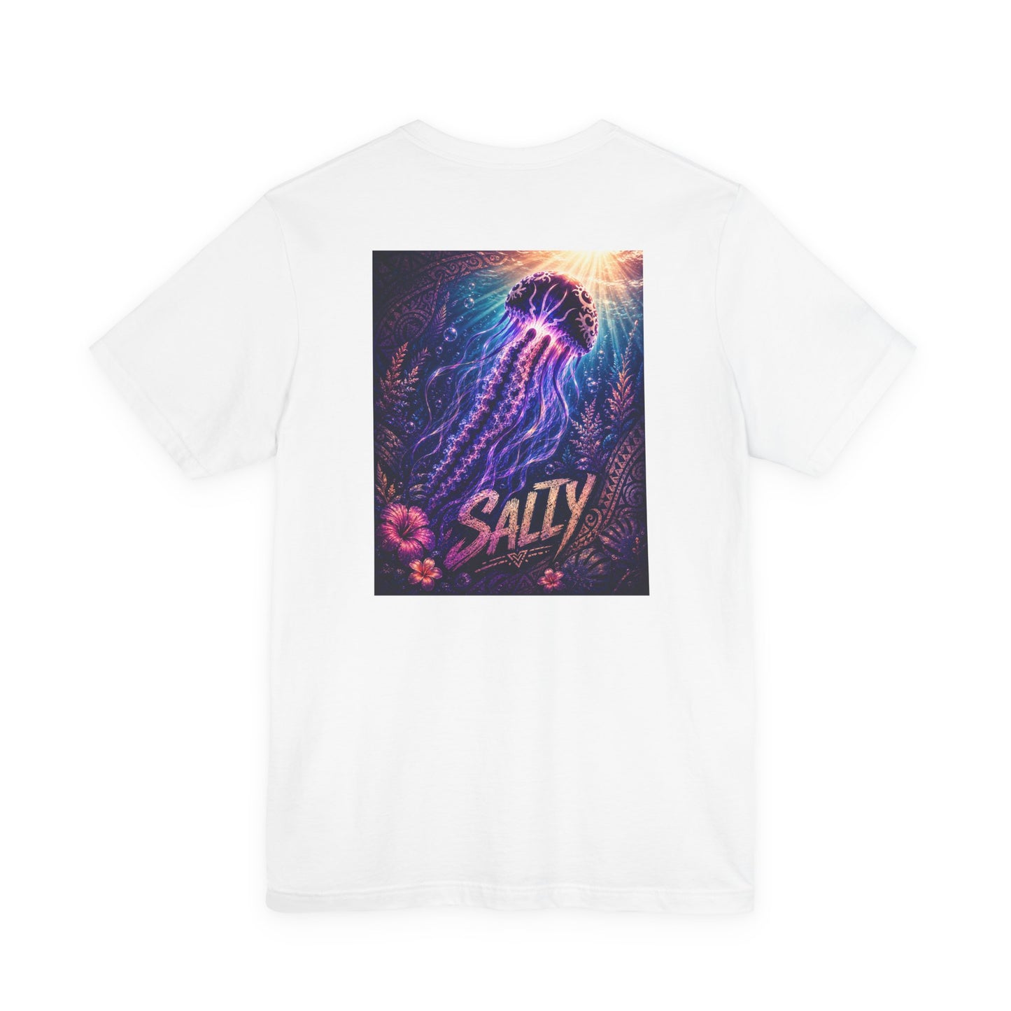 Salty Jellyfish T‑Shirt — Retro Ocean Graphic Tee