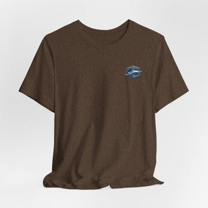 Wave Hunter Surf T‑Shirt — Tropical Surfing Graphic Tee ("Wave Hunter")
