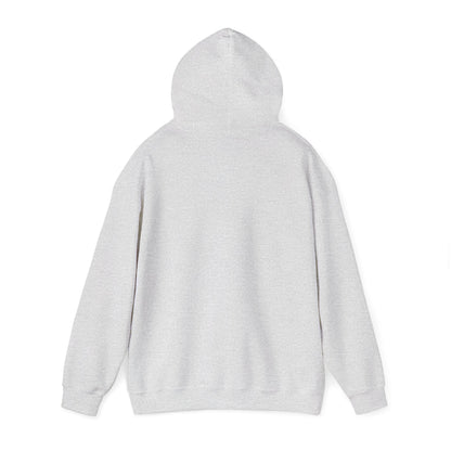 Salty White Shark Surf graphic Hoodie | Beach Palm Sun Ocean Illustration