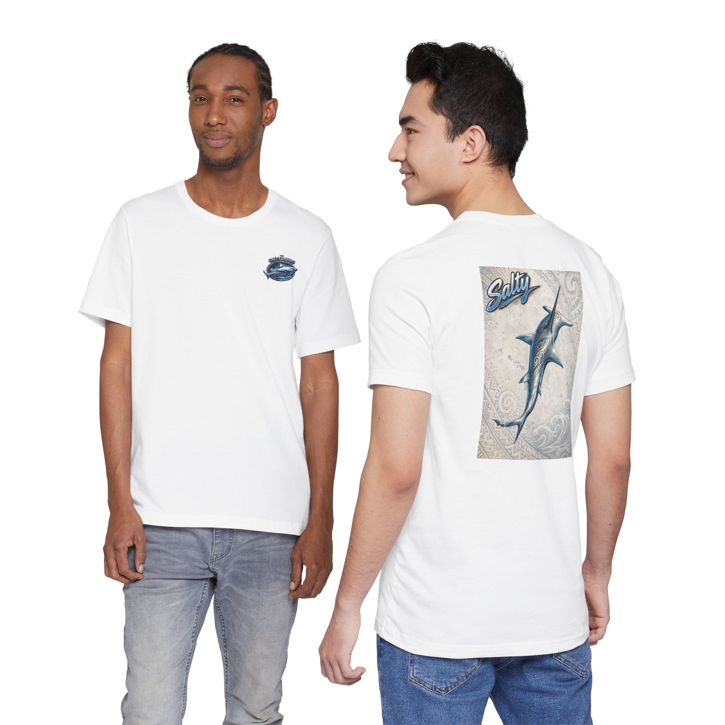 Shark Swim T-Shirt — Vintage Hammerhead Graphic Tee